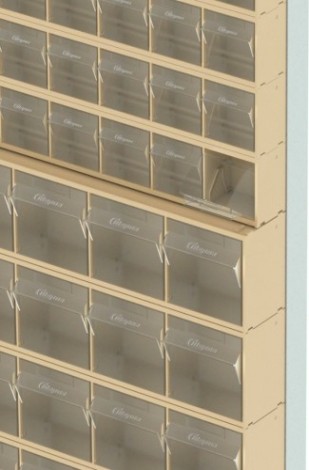 Стойка СТЕЛЛА-ТЕХНИК бежевая напольная (610х325х1650) [404-09-08-00-B]