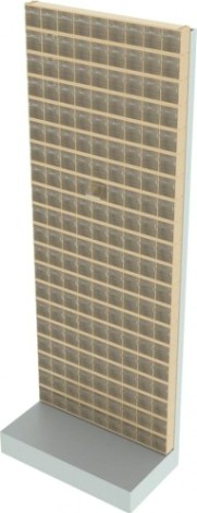 Стойка СТЕЛЛА-ТЕХНИК бежевая напольная (610х325х1650) [404-20-00-00-B]