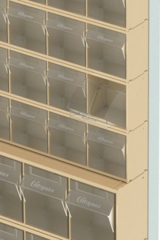 Стойка СТЕЛЛА-ТЕХНИК бежевая напольная (610х325х1850) [405-00-09-05-B]