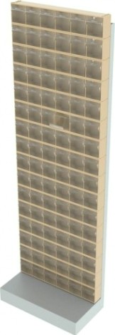 Стойка СТЕЛЛА-ТЕХНИК бежевая напольная (610х325х1850) [405-00-16-00-B]