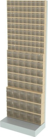 Стойка СТЕЛЛА-ТЕХНИК бежевая напольная (610х325х1850) [405-09-05-03-B]