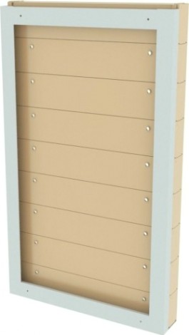 Стойка СТЕЛЛА-ТЕХНИК бежевая настенная (610х40х1000) [402-00-09-00-B]