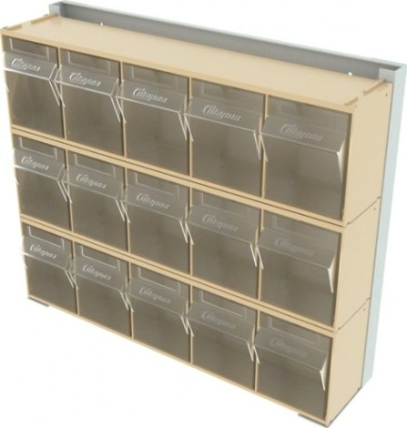 Стойка СТЕЛЛА-ТЕХНИК бежевая настенная/настольная (610х150х500) [401-00-00-03-B]