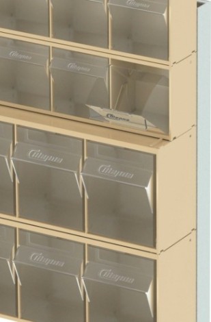 Стойка СТЕЛЛА-ТЕХНИК бежевая настенная/настольная (610х150х500) [401-00-02-02-B]