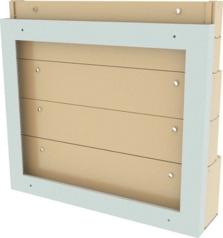 Стойка СТЕЛЛА-ТЕХНИК бежевая настенная/настольная (610х150х500) [401-02-02-01-B]