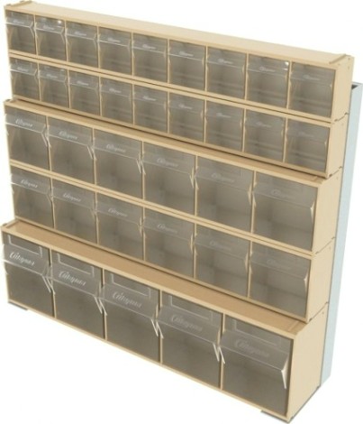 Стойка СТЕЛЛА-ТЕХНИК бежевая настенная/настольная (610х150х500) [401-02-02-01-B]