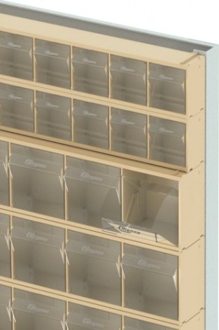 Стойка СТЕЛЛА-ТЕХНИК бежевая настенная/настольная (610х150х500) [401-02-03-00-B]