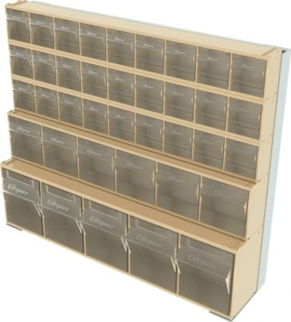 Стойка СТЕЛЛА-ТЕХНИК бежевая настенная/настольная (610х150х500) [401-03-01-01-B]