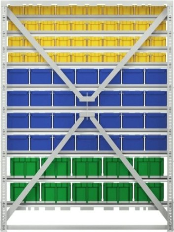 Стойка СТЕЛЛА-ТЕХНИК С1-04-04-02 (1150х1500 мм) односторонняя Стойка СТЕЛЛА-ТЕХНИК С1-04-04-02 (1150х1500 мм) односторонняя