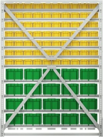Стойка СТЕЛЛА-ТЕХНИК С1-07-00-04 (1150х1500 мм) односторонняя