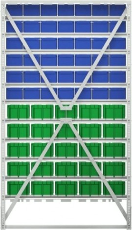 Стойка СТЕЛЛА-ТЕХНИК В1-00-06-05 (1150х2000 мм) односторонняя Стойка СТЕЛЛА-ТЕХНИК В1-00-06-05 (1150х2000 мм) односторонняя