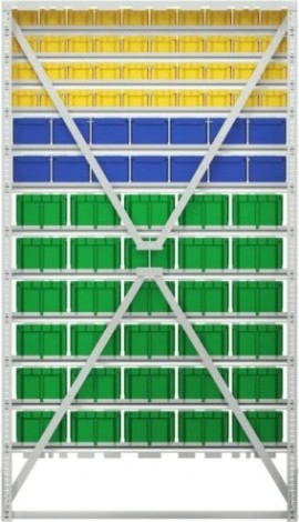 Стойка СТЕЛЛА-ТЕХНИК В1-04-02-06 (1150х2000 мм) односторонняя Стойка СТЕЛЛА-ТЕХНИК В1-04-02-06 (1150х2000 мм) односторонняя