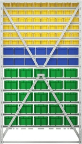 Стойка СТЕЛЛА-ТЕХНИК В1-06-02-05 (1150х2000 мм) односторонняя Стойка СТЕЛЛА-ТЕХНИК В1-06-02-05 (1150х2000 мм) односторонняя