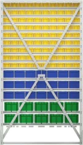 Стойка СТЕЛЛА-ТЕХНИК В1-10-03-02 (1150х2000 мм) односторонняя Стойка СТЕЛЛА-ТЕХНИК В1-10-03-02 (1150х2000 мм) односторонняя