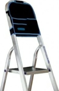 Стремянка алюминиевая АЛЮМЕТ АМ 709 АК 9 ст. с органайзером [ Ам709 АК]