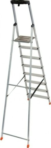 Стремянка алюминиевая KRAUSE MONTO SAFETY 8 ступеней [128980]