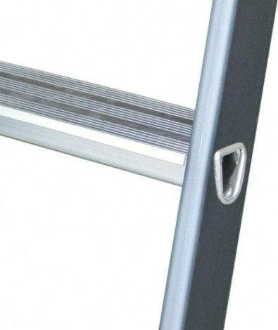 Стремянка алюминиевая KRAUSE MONTO SEPRO 8 ступеней анодированная [124227]