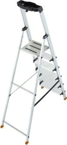 Стремянка алюминиевая KRAUSE MONTO SEPURO 6 ступеней [127242]