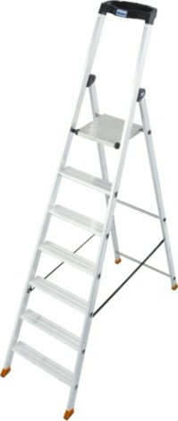 Стремянка алюминиевая KRAUSE MONTO SOLIDO 7 ступеней [126665]