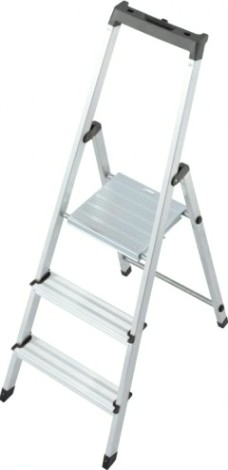 Стремянка алюминиевая KRAUSE MONTO SOLIDY 3 ступени [126214]
