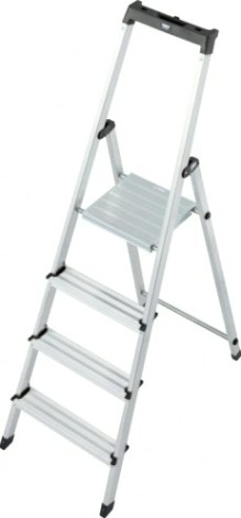Стремянка алюминиевая KRAUSE MONTO SOLIDY 4 ступени [126221]