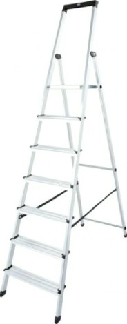 Стремянка алюминиевая KRAUSE MONTO SOLIDY 7 ступеней [126252]