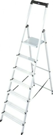 Стремянка алюминиевая KRAUSE MONTO SOLIDY 7 ступеней [126252]