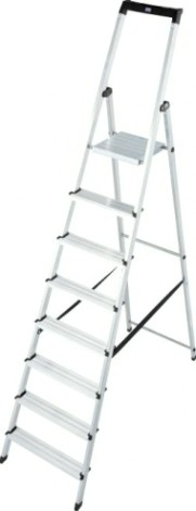 Стремянка алюминиевая KRAUSE MONTO SOLIDY 8 ступеней [126269]
