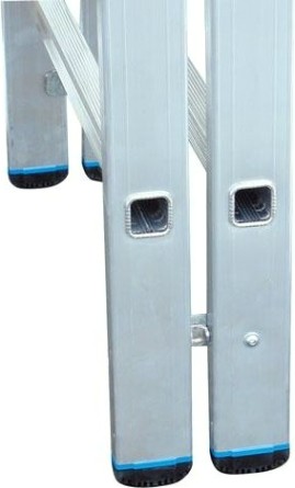 Стремянка алюминиевая KRAUSE STABILO 10 перекладин двухсторонняя [124937]