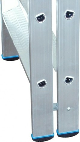 Стремянка алюминиевая KRAUSE STABILO 3 ступени двухсторонняя [124715]