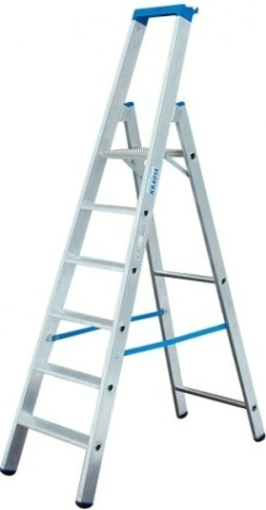 Стремянка алюминиевая KRAUSE STABILO 6 ступеней [124531]