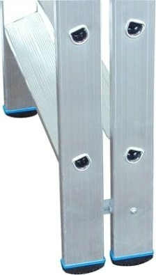 Стремянка алюминиевая KRAUSE STABILO 6 ступеней двухсторонняя [124746]