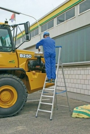 Стремянка алюминиевая KRAUSE STABILO 7 ступеней [124548]