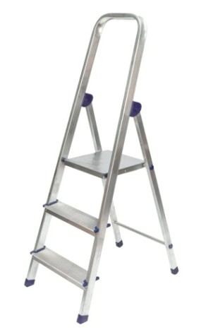 Стремянка алюминиевая REXANT 3 ступени [12-5040]