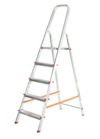 Стремянка алюминиевая REXANT 5 ступеней [12-5042]