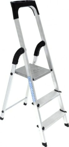 Стремянка алюминиевая Sarayli 3 ступени [2103]