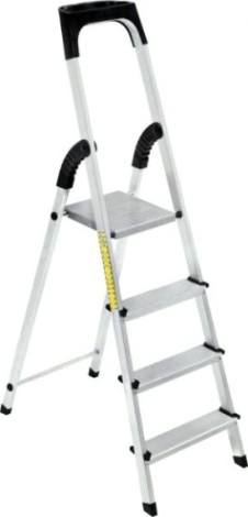 Стремянка алюминиевая Sarayli 4 ступени [2104]