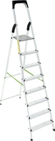 Стремянка алюминиевая Sarayli 8 ступеней [2108]