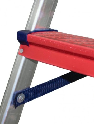 Стремянка алюминиевая Sarayli Color 4 ступени [2304]