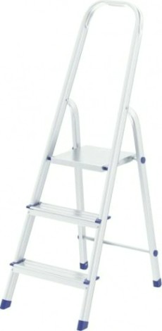 Стремянка алюминиевая СИБРТЕХ 3 ступени [97713]