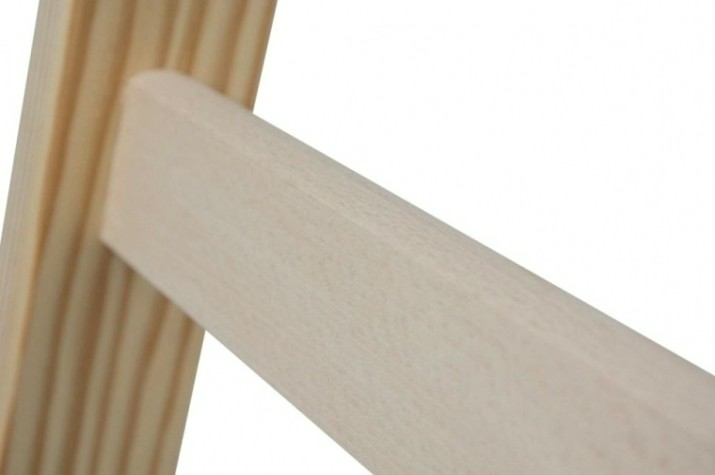 Стремянка деревянная KRAUSE 9 перекладин, двухсторонняя [170293]