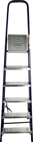 Стремянка стальная АЛЮМЕТ M 8406 6 ступеней профиль 40х20 [М8406]