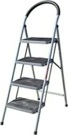 Стремянка стальная АЛЮМЕТ МСН 204 4 ступени [МСН204]