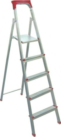 Стремянка стальная Biber 98105 5 ступенчатая [тов-049511]