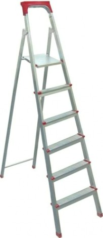 Стремянка стальная Biber 98106 6 ступенчатая [тов-049512]