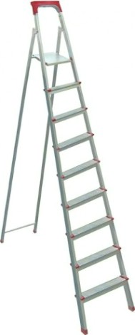 Стремянка стальная Biber 98109 9 ступенчатая [тов-049515]