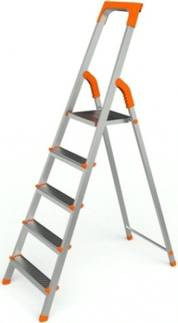 Стремянка стальная Sarayli Европа 5 ступеней [1305]