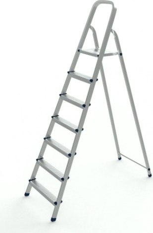 Стремянка стальная Sarayli Jackson 7 ступеней [1107]