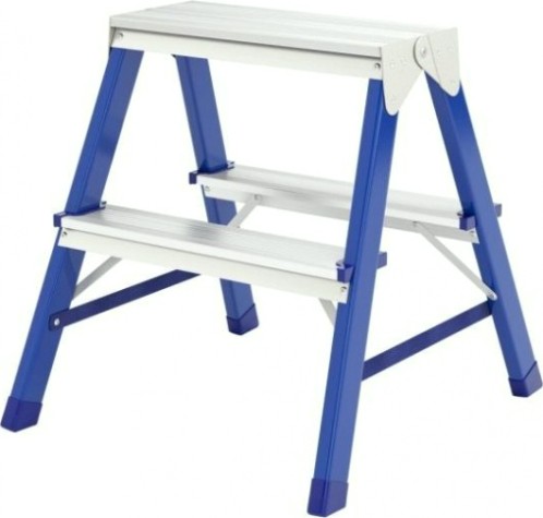 Стремянка стальная СИБРТЕХ 2 ступени двусторонняя [97932]