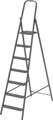 Стремянка стальная СИБРТЕХ 7 ступеней [97947]